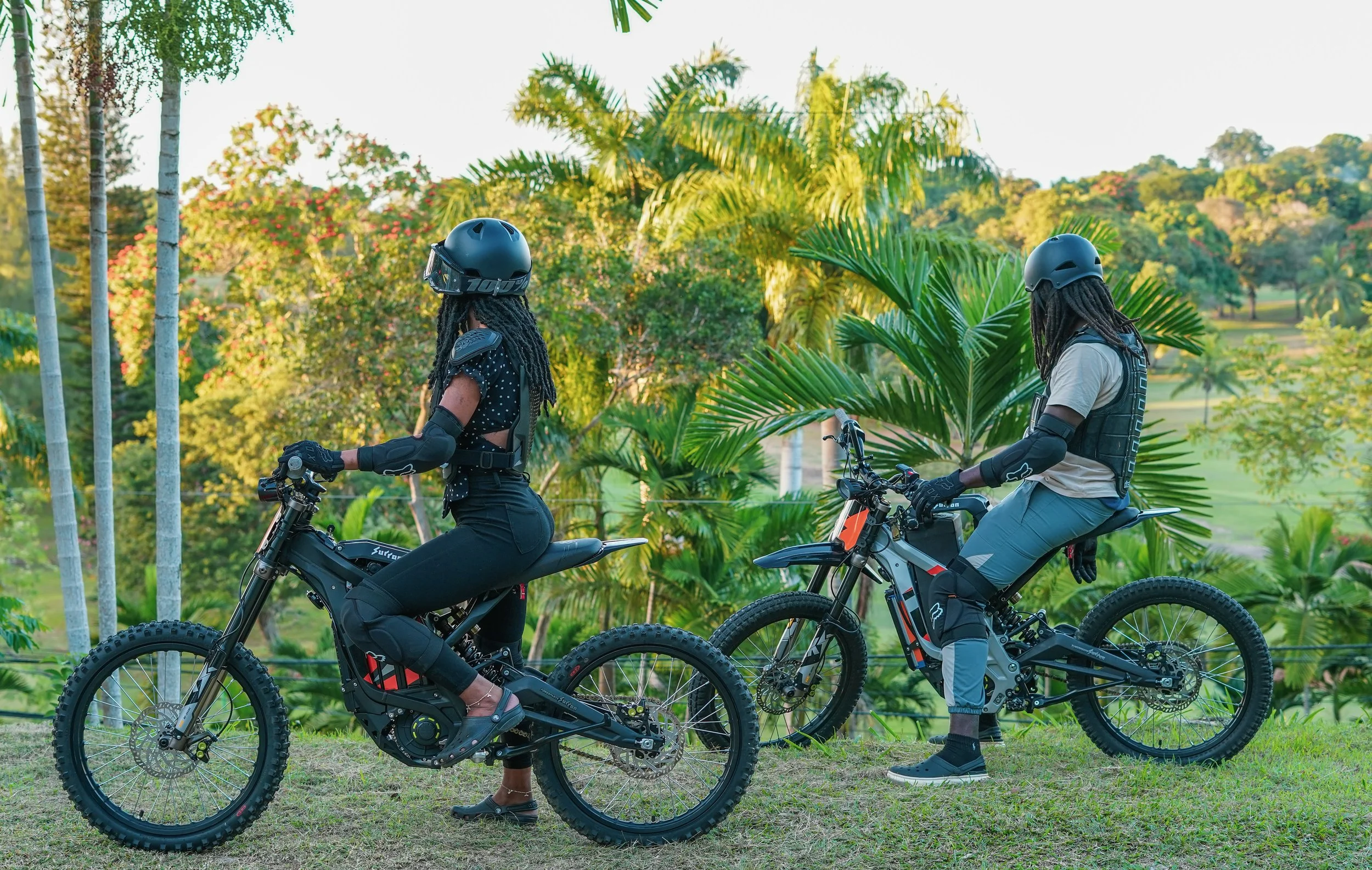Adventure in Jamaica with EDGECOMBE's electric dirt bikes